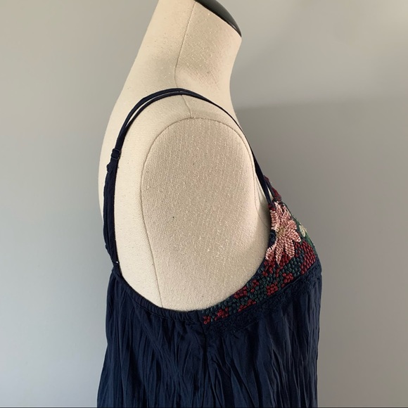 4/$30. American Eagle Summer Embroidered Strap Dress S - Picture 9 of 13